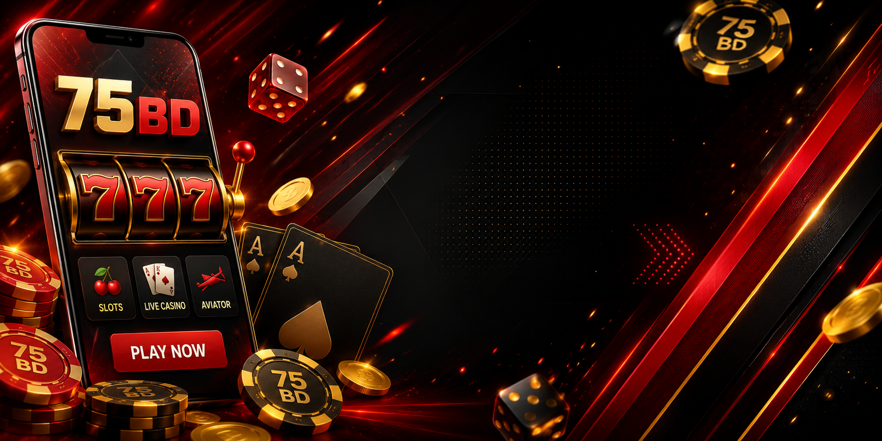 75BD casino banner